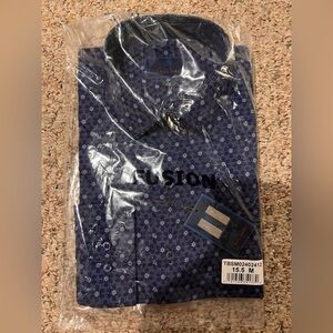 NWT Never Opened David Donahue Fusion Dress Shirt
